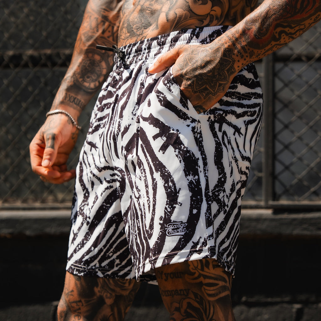 Zebra Ops Men's Performance Training Shorts | 5.5" unisex