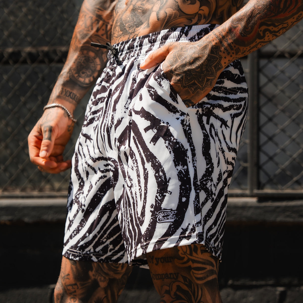 Zebra Ops Men's Performance Training Shorts | 5.5" unisex