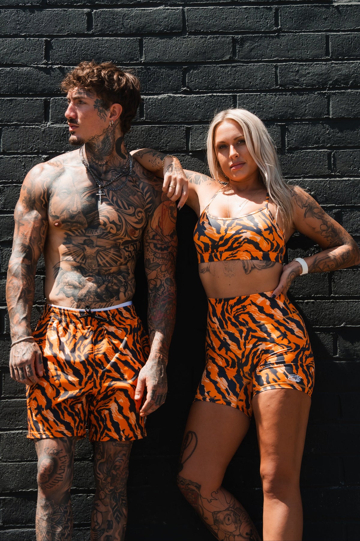 🐅Tiger Snipe printed Y-Back Sports Bra |🐅