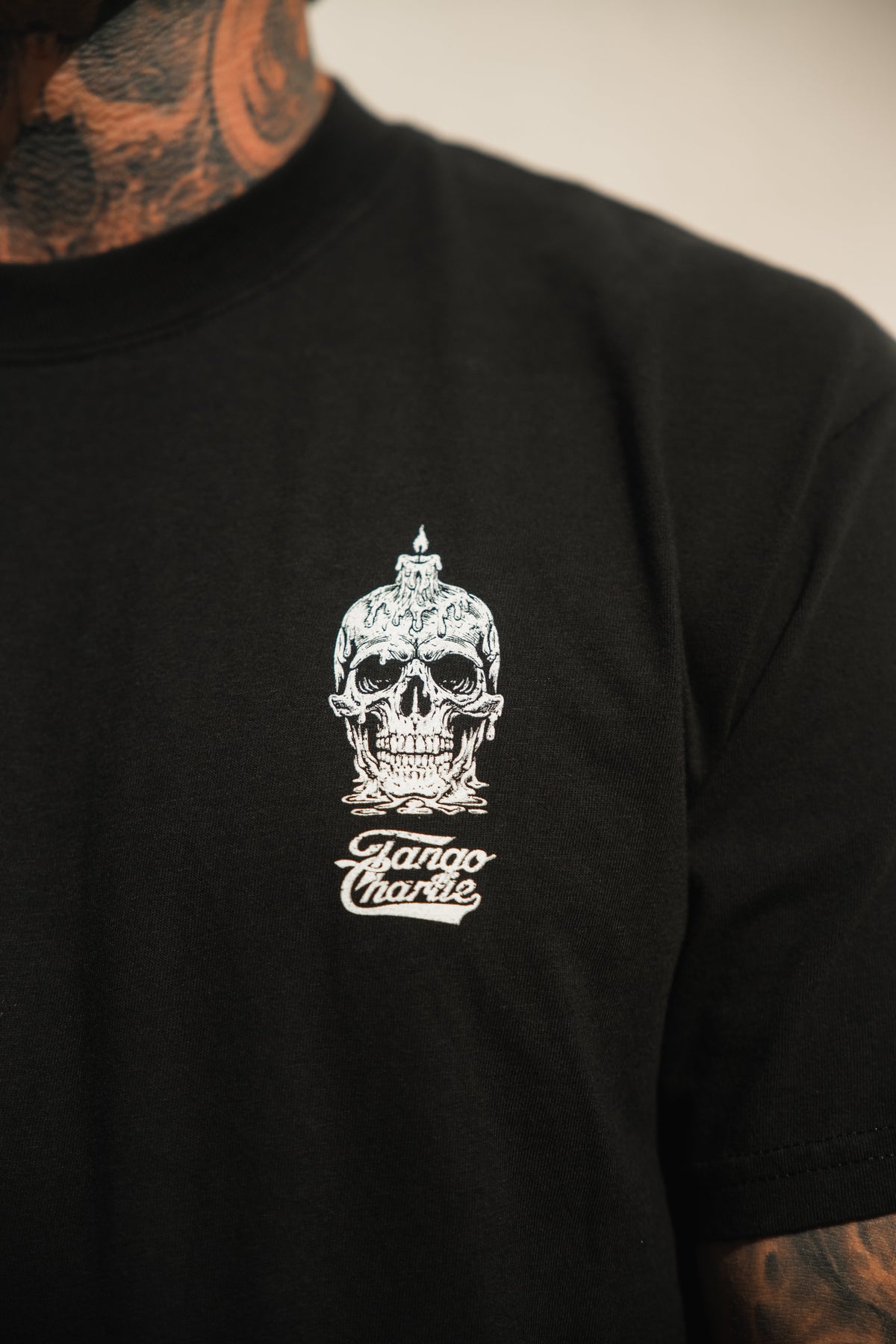 Comfort is a Slow Death - Black Premium Tee UNISEX MENS TEE