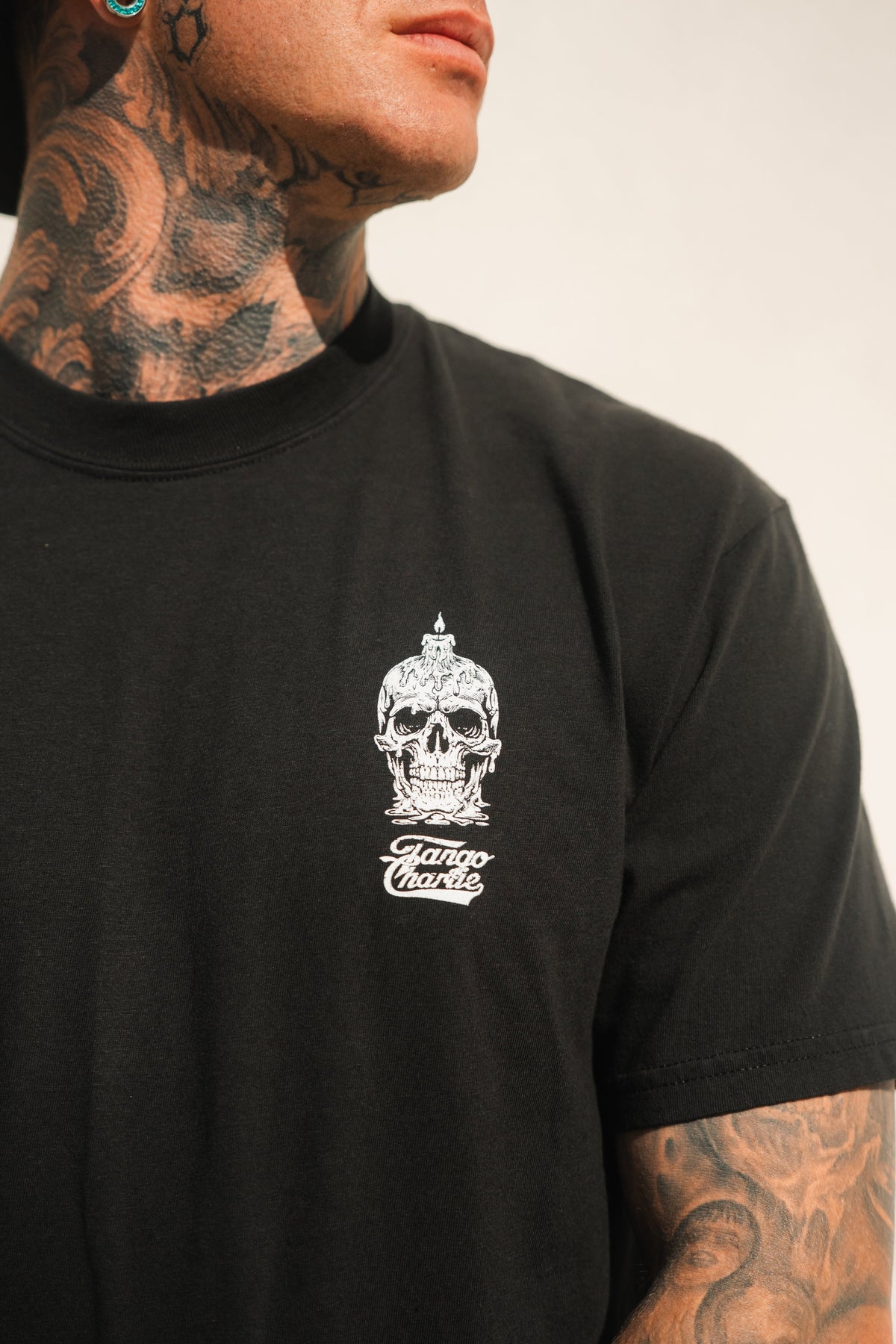 Comfort is a Slow Death - Black Premium Tee UNISEX MENS TEE