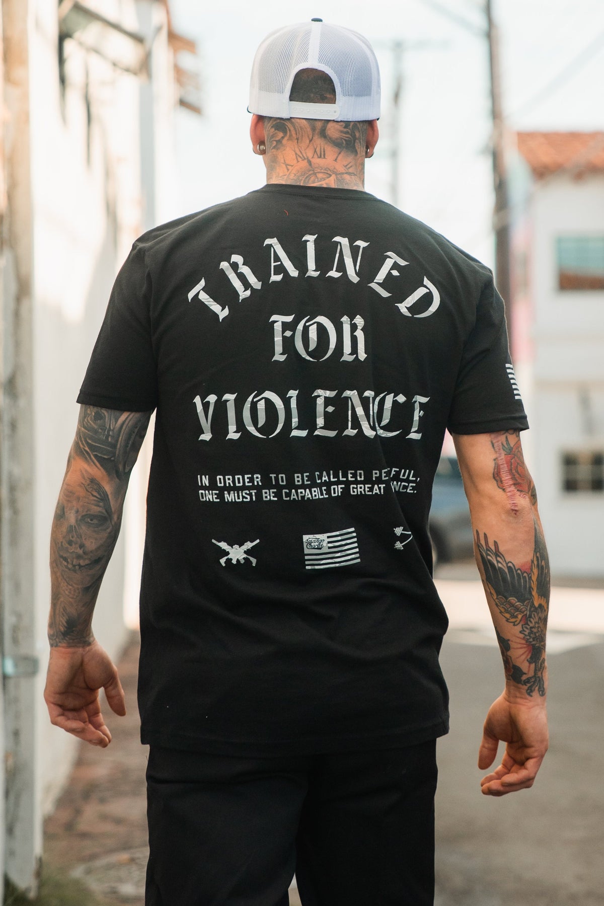 Trained for Violence - Tee UNISEX MENS