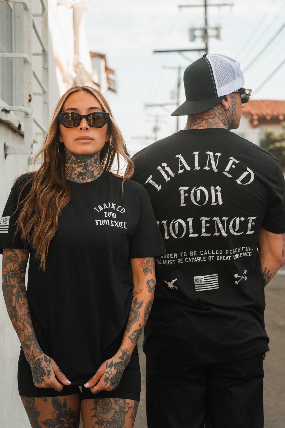 Trained for Violence - Tee UNISEX MENS