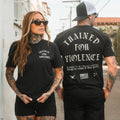 Trained for Violence - Tee UNISEX MENS