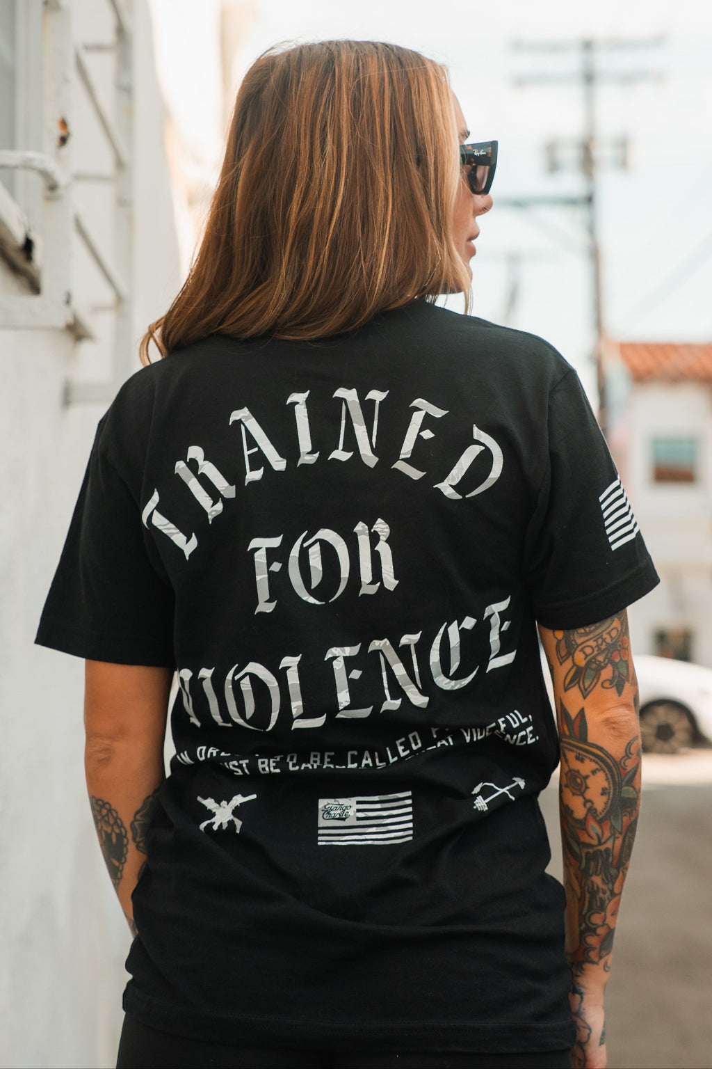 Trained for Violence - Tee UNISEX MENS
