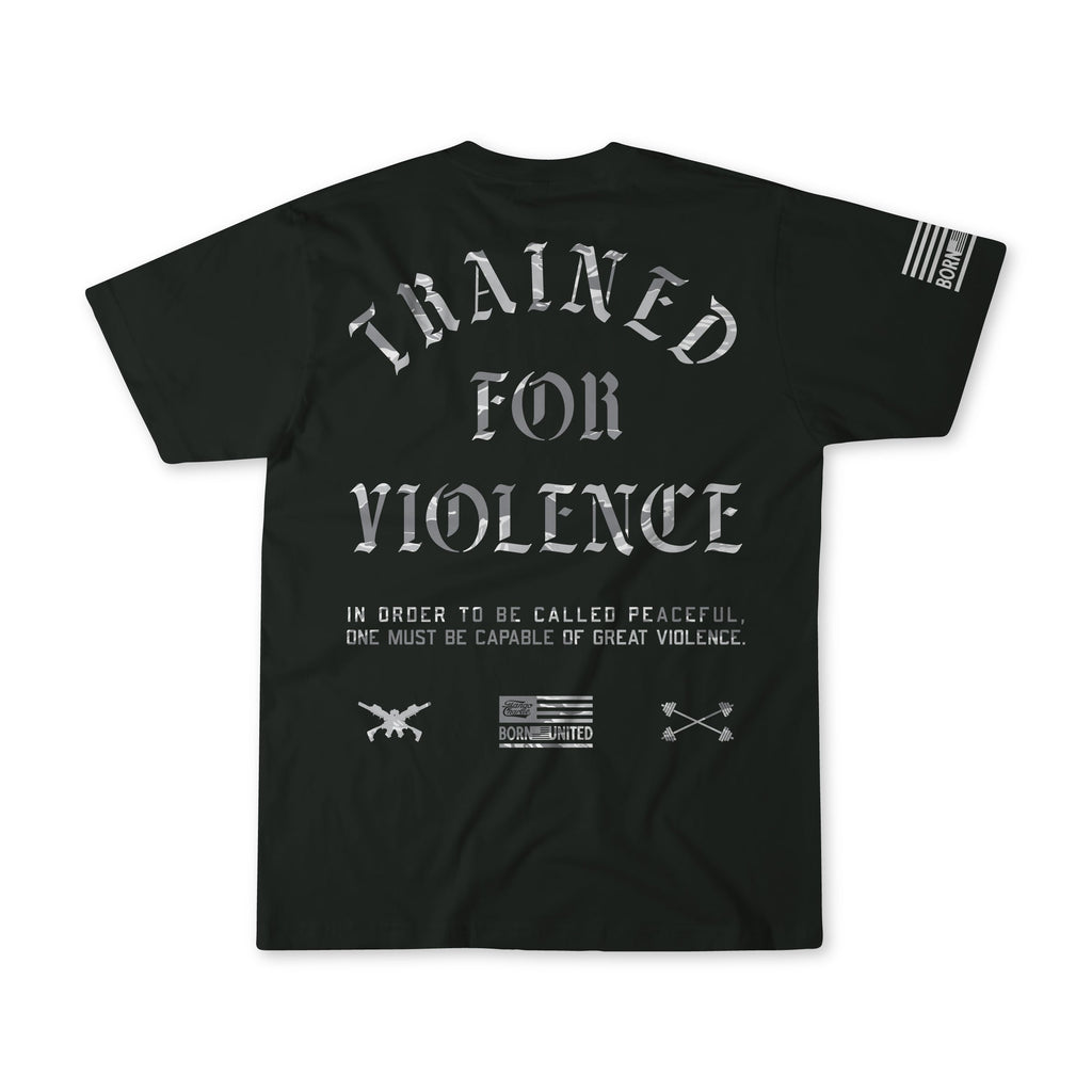 Trained for Violence - Tee UNISEX MENS
