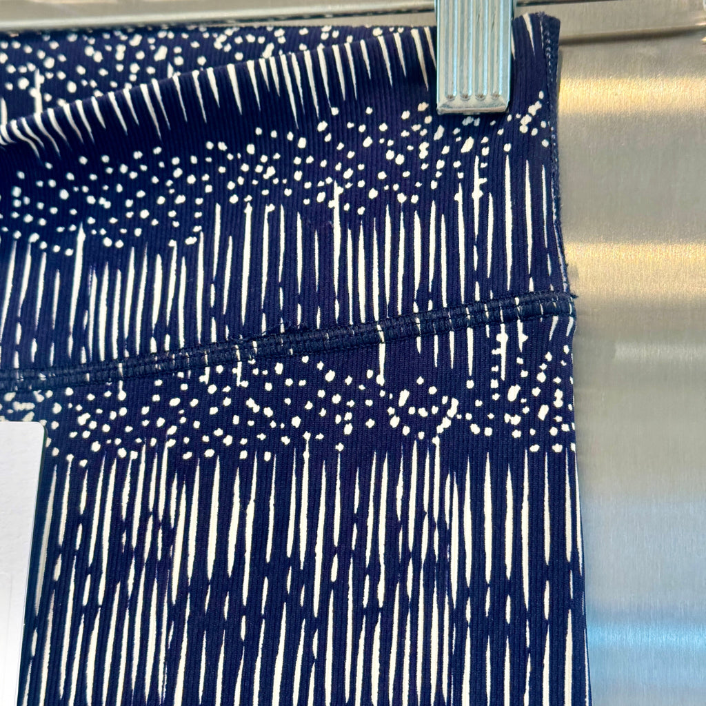 The Upside Yukimi Leggings in Blue , Ribbed Yoga Pants
