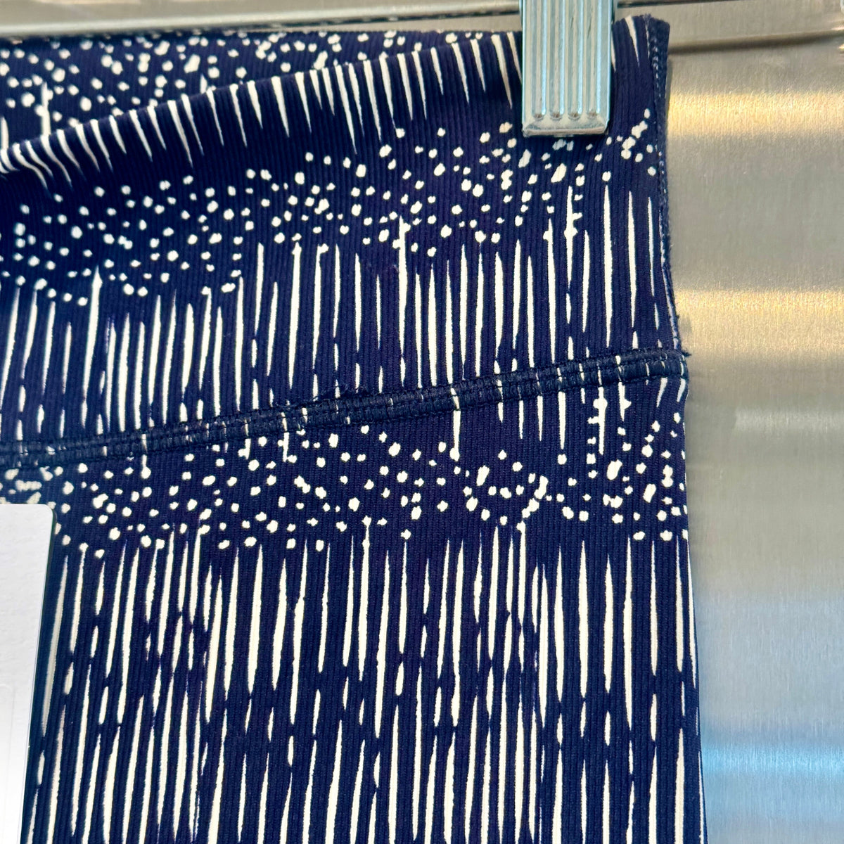 The Upside Yukimi Leggings in Blue , Ribbed Yoga Pants