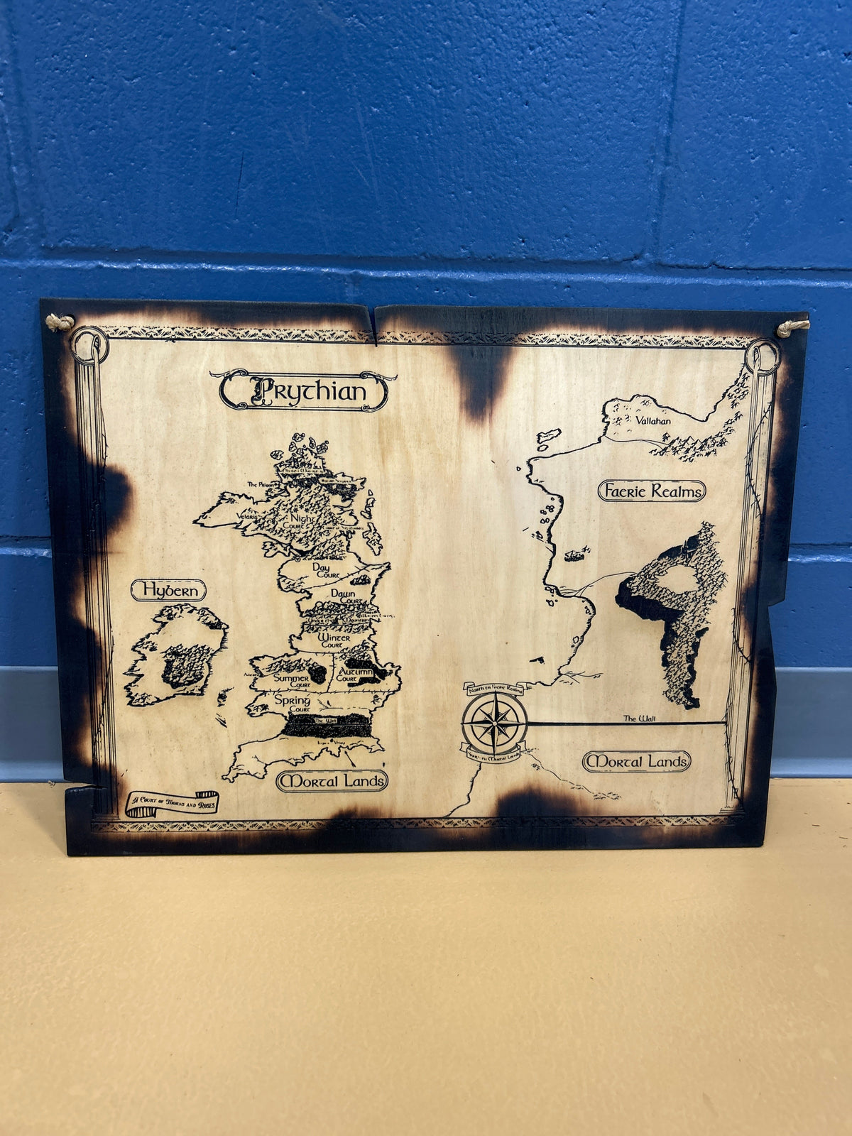 Court of Thorns and Roses Map