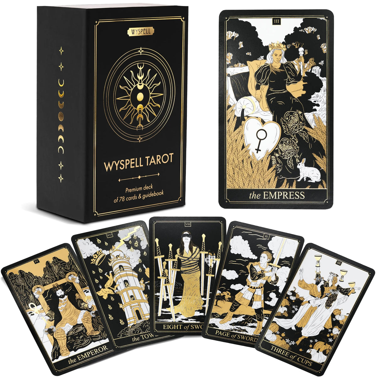 Gold Tarot Deck