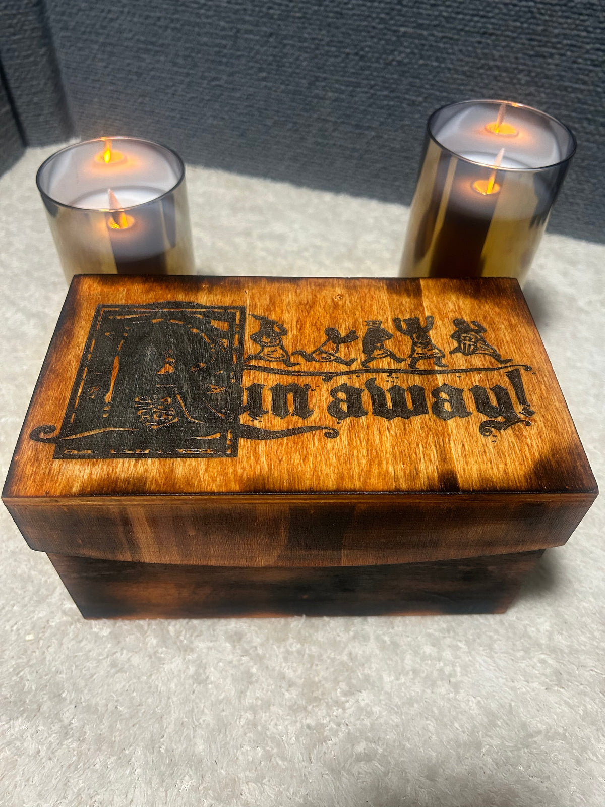 Python Run Away Box