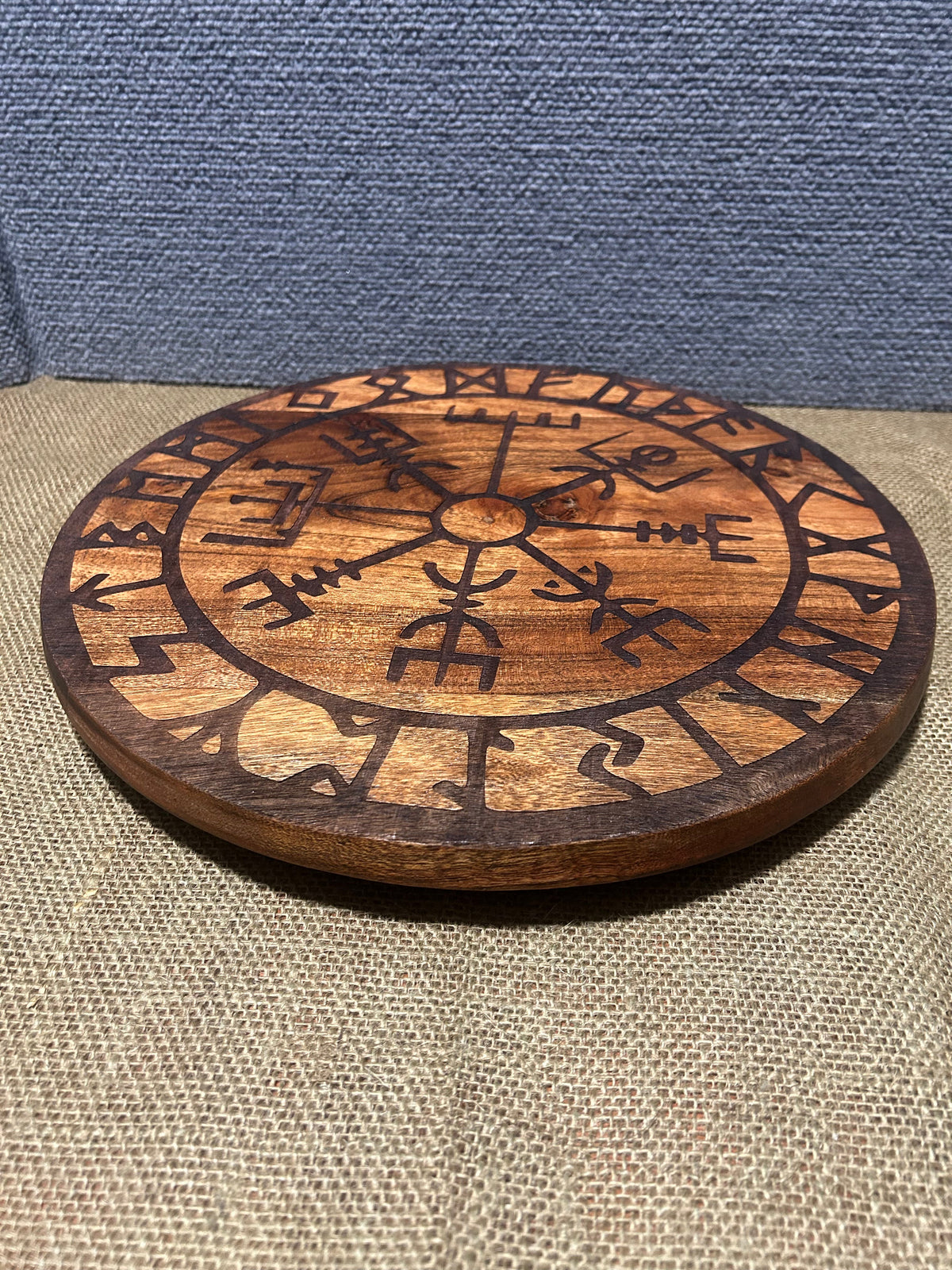 Vegvisir Acacia Lazy Susan