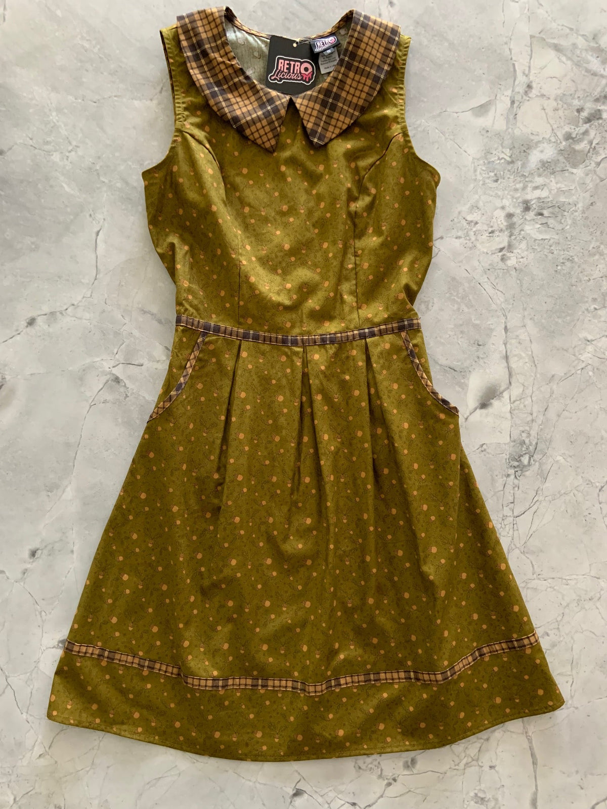 Acorn Collared Dress