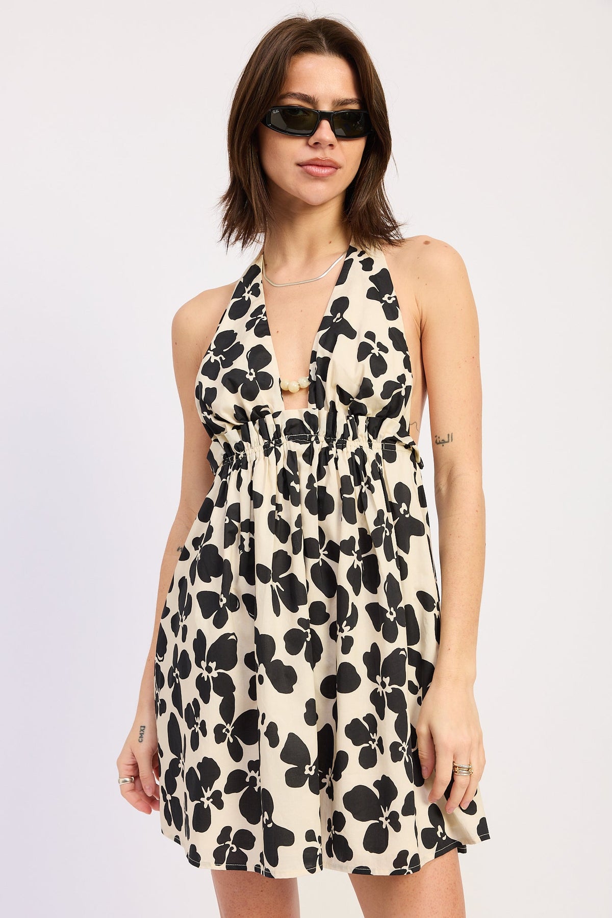 Harlow Harlet Halter Mini Dress