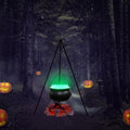 Large Witch Cauldron with LED Lights