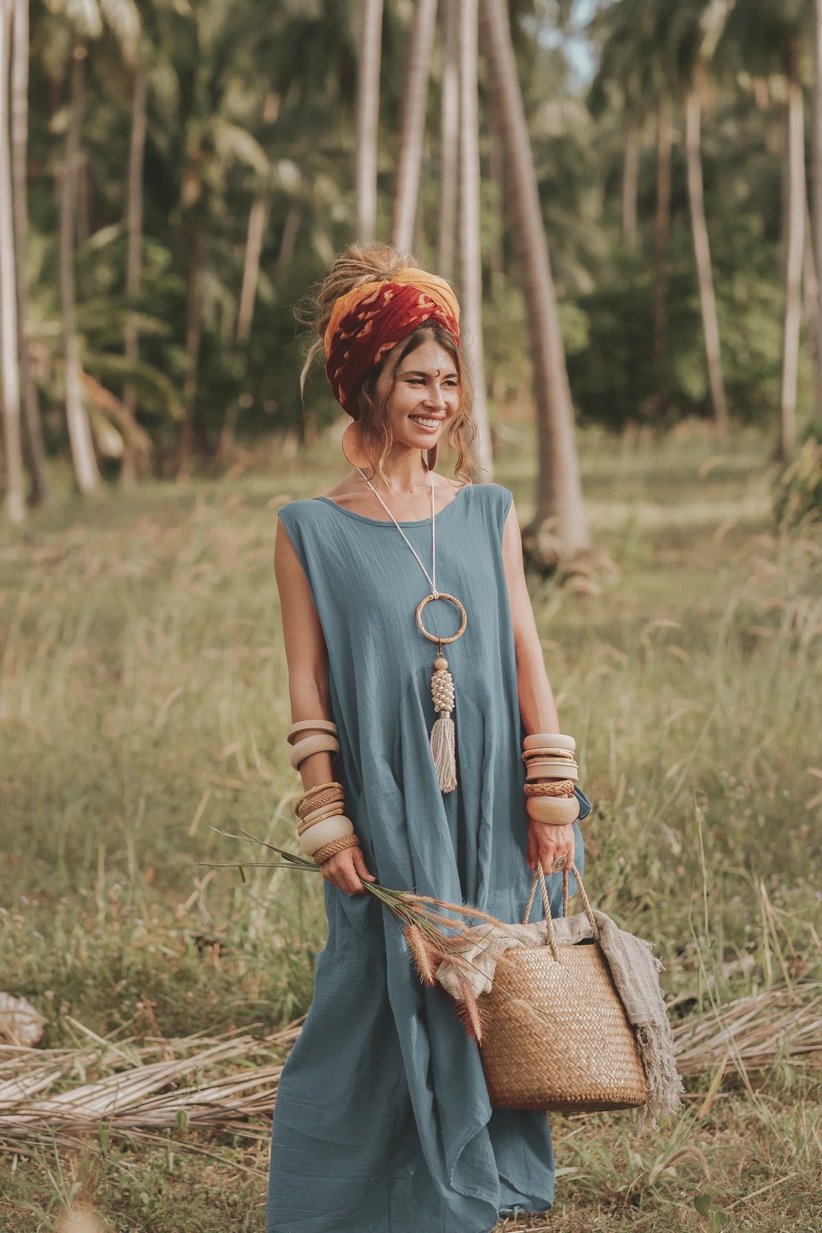 Sky Breeze Maxi Dress