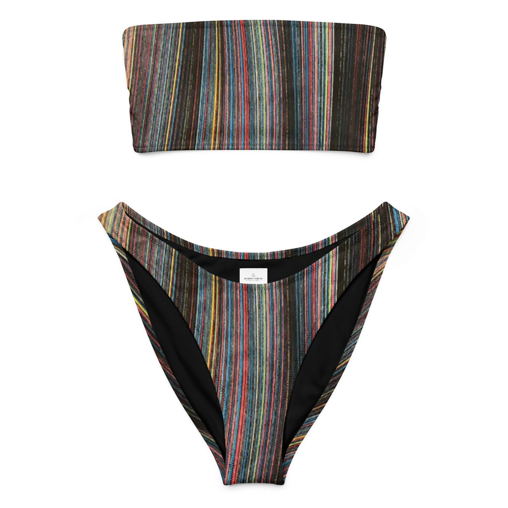 Lyra Bandeau Bikini in Shooting Star
