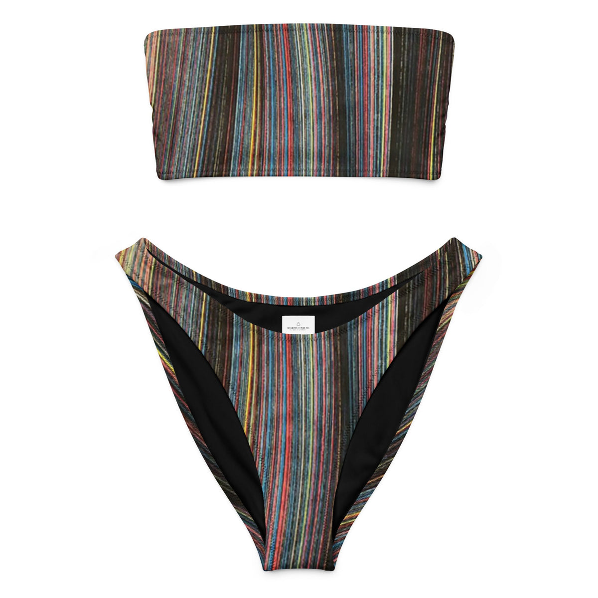 Lyra Bandeau Bikini in Shooting Star
