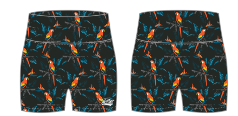 High-Waisted Seamless Front COMPRESSION Training Shorts | Polly's Packing