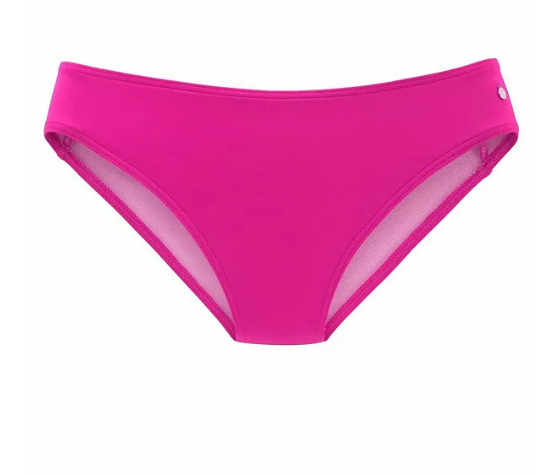 Lascana Womens Classic Bikini Swimsuit Bottom - Pink, Size 6