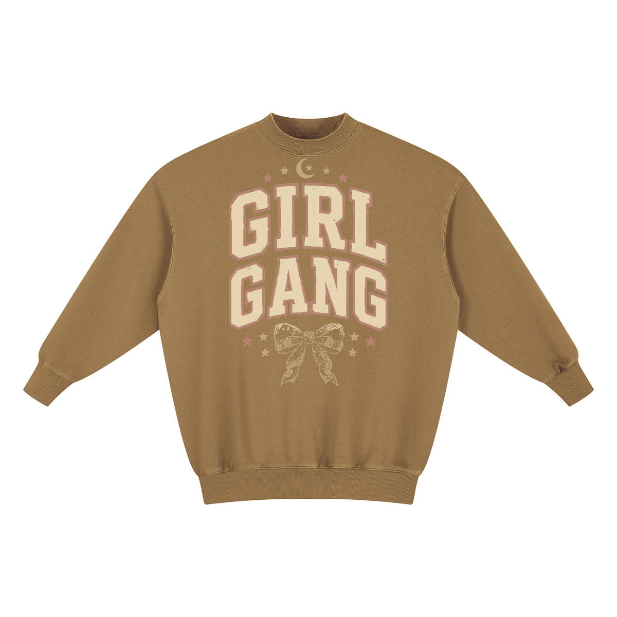 Girl Gang The Goddess In You Mythos Collection Women's Vintage Wash Pullover Dress oversized Tshirt Sweater Dress