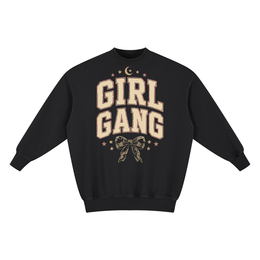 Girl Gang The Goddess In You Mythos Collection Women's Vintage Wash Pullover Dress oversized Tshirt Sweater Dress