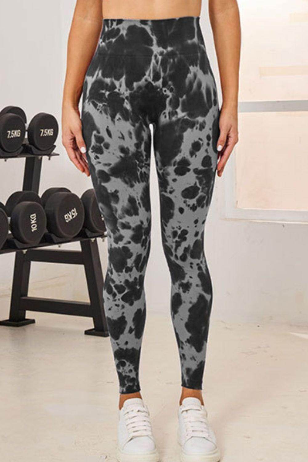 Tie-Dye High Waist Active Leggings for Comfortable Fitness Multiple colors!