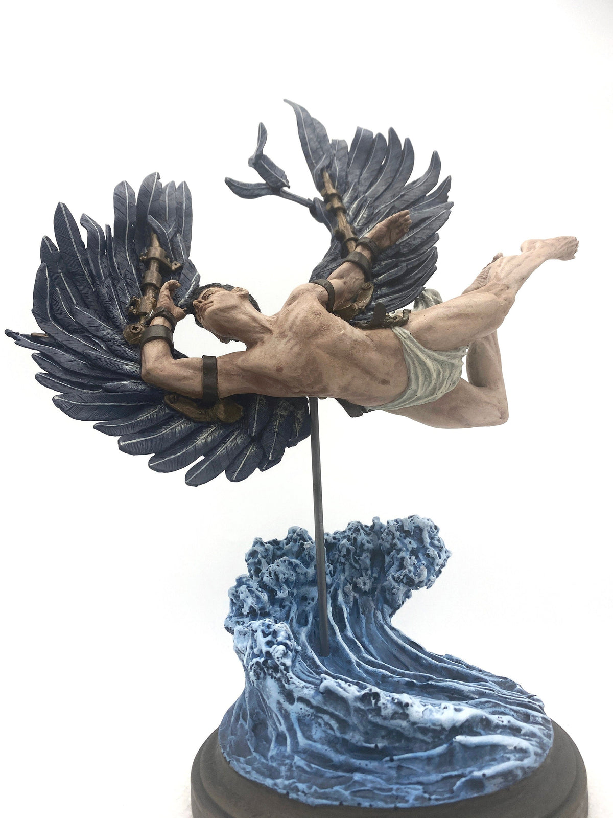 Flight of Icarus/Fallen Angel Statue, Full Color