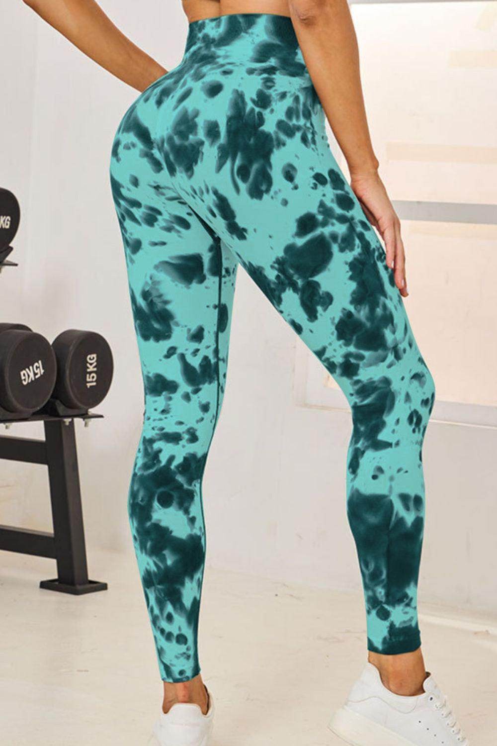 Tie-Dye High Waist Active Leggings for Comfortable Fitness Multiple colors!