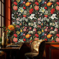 Dark Flower Paradise Wallpaper