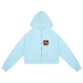 Salvation Nation Summer Mindsets Cropped Zip-Through Hoodie