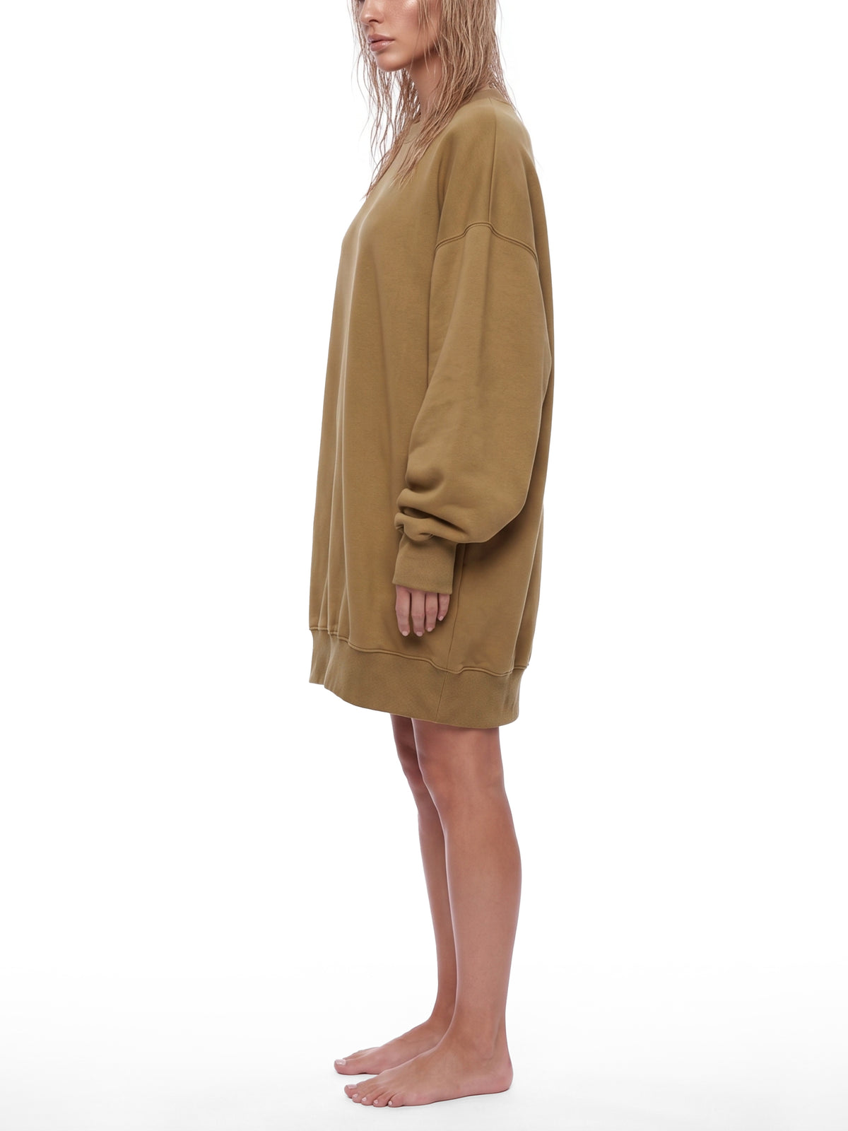 Girl Gang The Goddess In You Mythos Collection Women's Vintage Wash Pullover Dress oversized Tshirt Sweater Dress