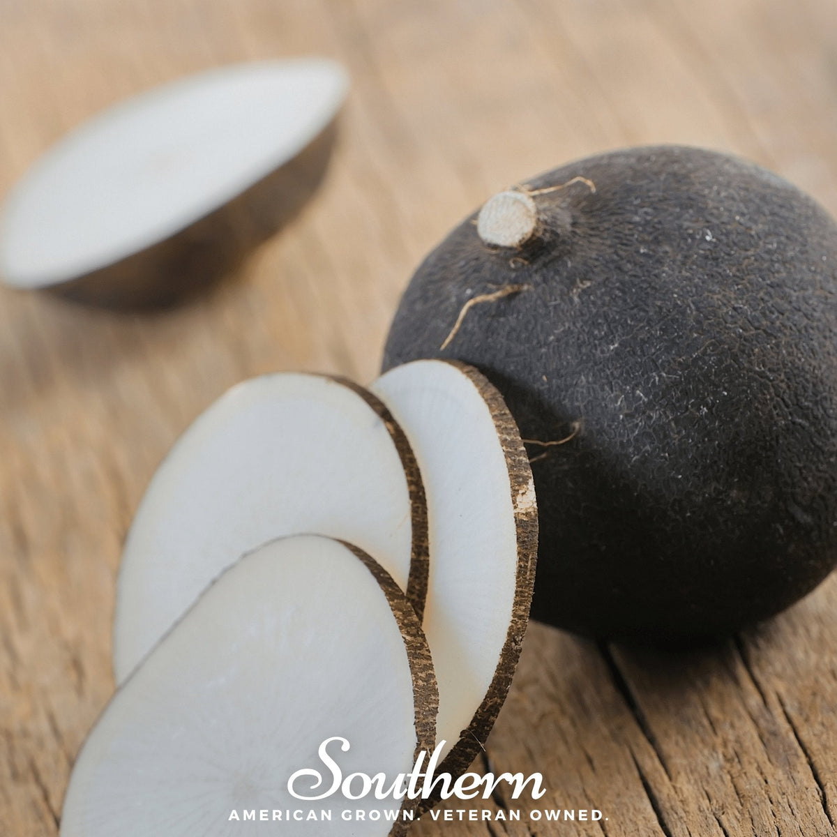 Black Spanish Radish – 250 Seeds