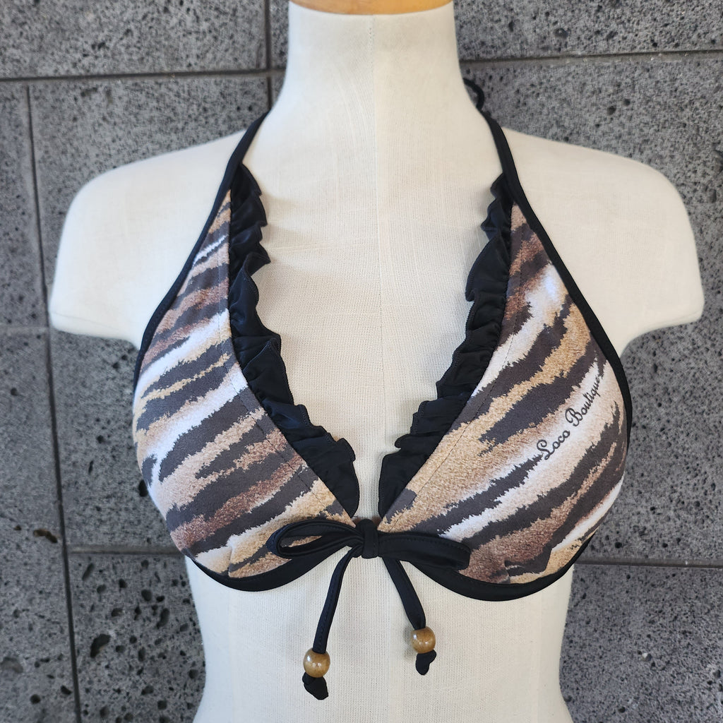 Loco Boutique Tiger Underwire Top