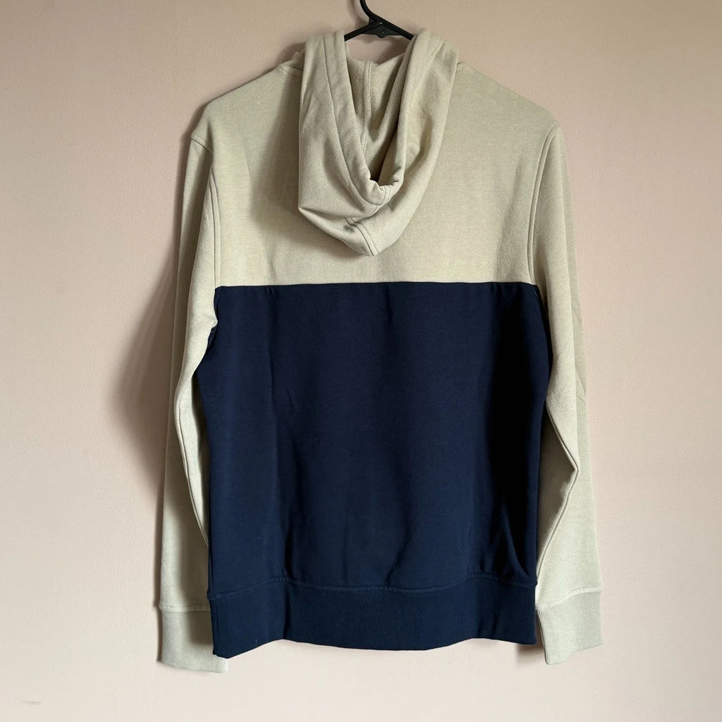 Michael Kors Blue and Tan Pullover Hoodie Men’s Lg