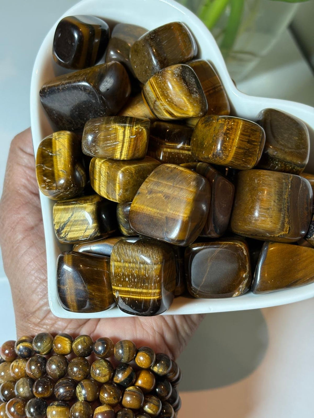 Tiger Eye Tumbled Stone ( 1 kg pack)